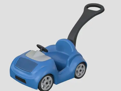 Kids Ride On Push Car  3D model
