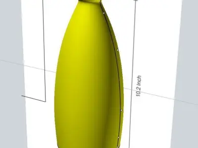  Big Neck Vase Free 3D model