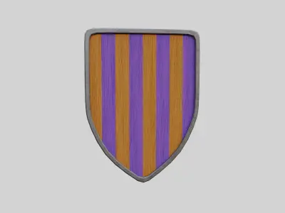 Coat Of Arms Collection 7 Low-poly 3D model