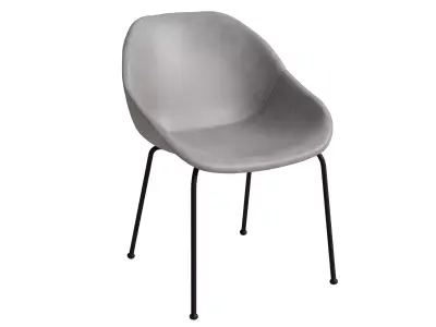 Corinna Side Chair Low-poly 3D model