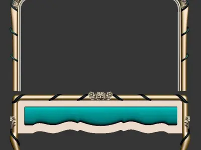 Decorative Ornamental 64 3D model