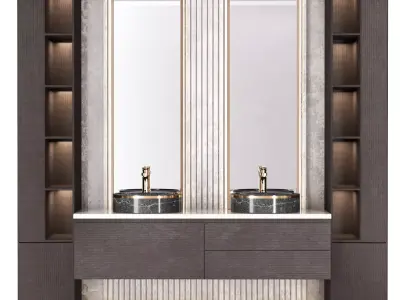 bathroom furniture05 3D model