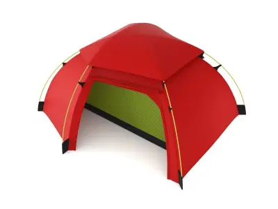 Camping and Hiking Tent 3D model