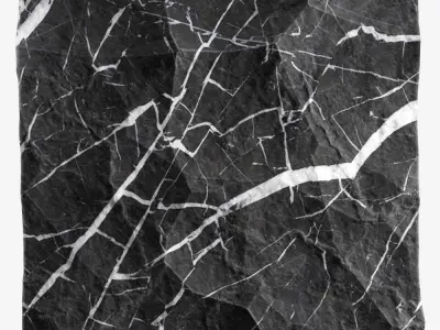 361-RockPanel marble wall art 3D model