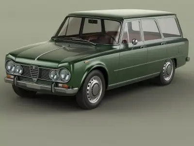 Alfa Romeo Giulia TI Promiscua  3D model