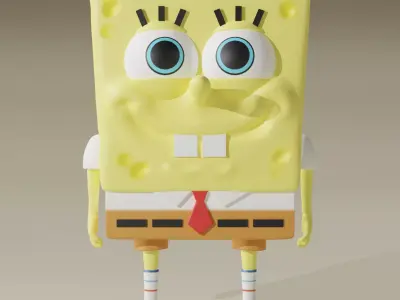 SPONGE BOB Free 3D print model