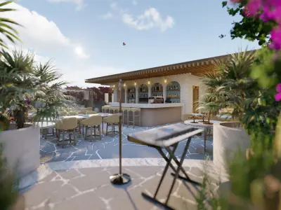 ROOFTOP BAR 3D model