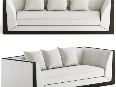 Cambridge Sofa 3d model Low-poly 3D model