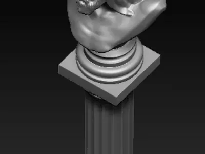 Christ Bust 3D print model
