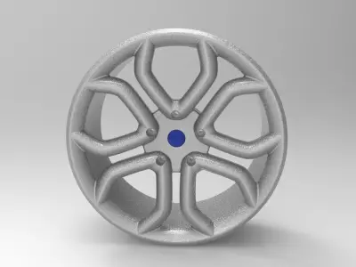 Wheels car refernce for Lambo 3D model