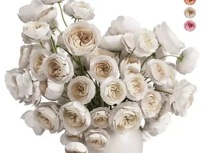 Flower In Vase 63 3D model