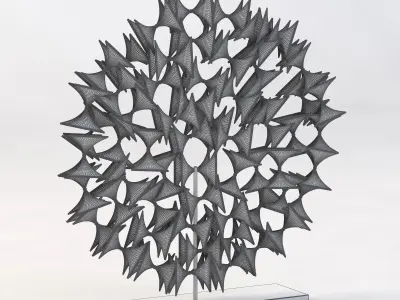 Cosmos Sculpture 3D model