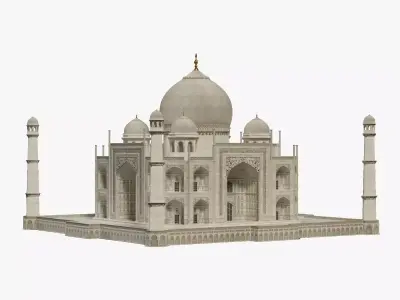 Taj Mahal 3D model