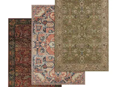 Rug Set 619 3D model