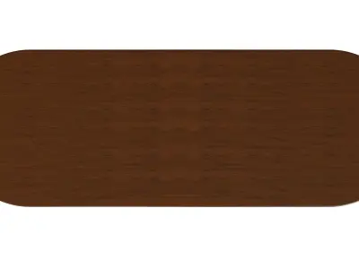 Wood table 4000 3D model