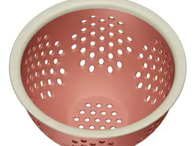 Fabulous Plastic Fruit Sieve 3D model