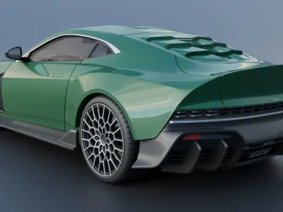 Aston Martin Valour 2024 3D print model