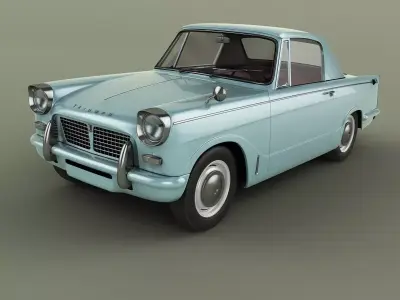 Triumph Herald 948 Coupe 3D model