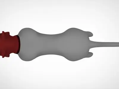 TF2 Spy Cat Low-poly 3D model