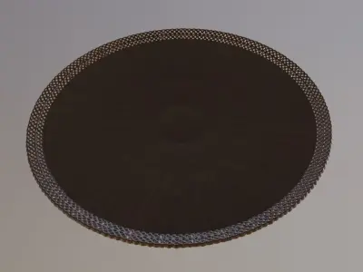 Viking shield 3D print model