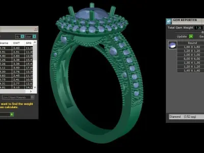 ring code 103 3D print model