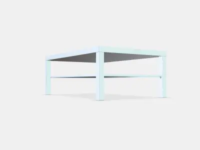 LACK Coffee table 2 Low-poly 3D model