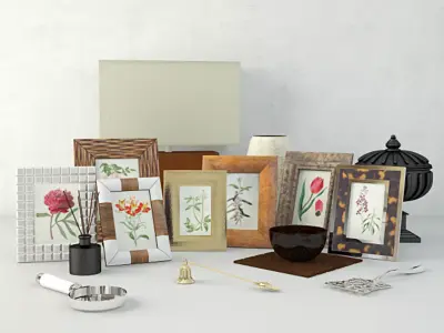 Decoration by ZARA HOME 2 3D model