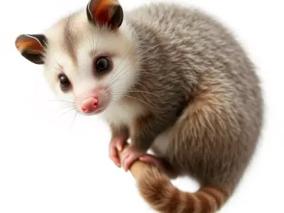 Curious Possum Creature model pack Low-poly 3D model