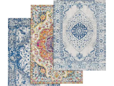 Rug Set 1192 3D model