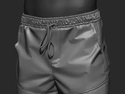 Shorts  3D model