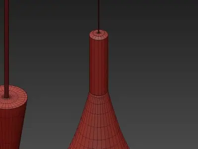 TERMURAH three pendant lights 3D model