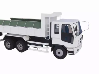 Heavy trucks  3D print model