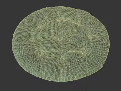 Round Cushion 3D model