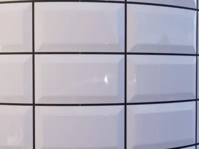 White straight tile material  Texture