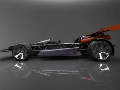 RC Car Model Nikko Low-poly 3D model