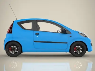 Mini sport car 3D model