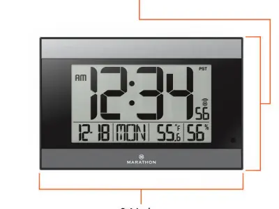 Starrett Wall Clock Free 3D model