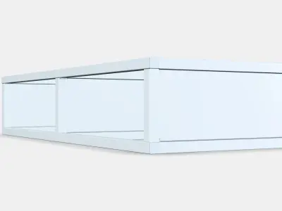 ENHET Wall fr w shelves 2 Low-poly 3D model