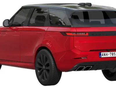 Land Rover Range Rover Sport 2023 3D model
