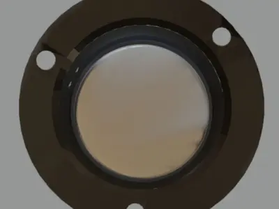 Audiopipe ATR Series Bullet Tweeter Free low-poly 3D model