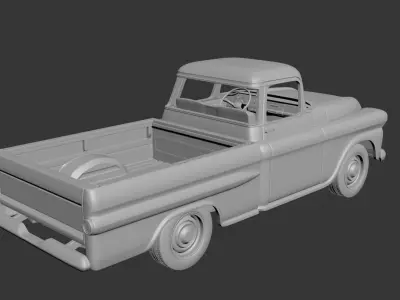 GMC 100 1959 3D print model