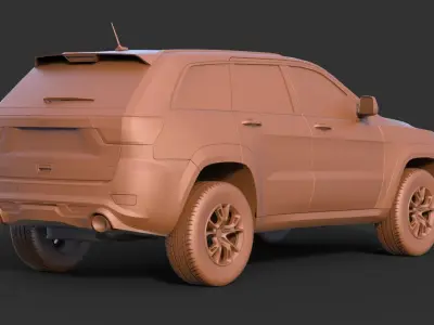 Jeep Grand Cheeroke 2020 3D print model