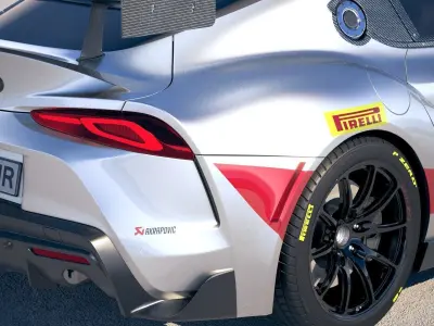 Toyota Supra GT4 2020 3D model