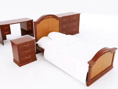 alf la storia bedroom set 3D model