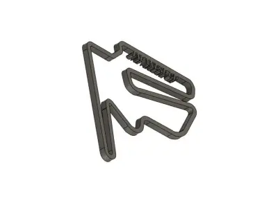 2025 Japanese MotoGP Racing Track 3D print model