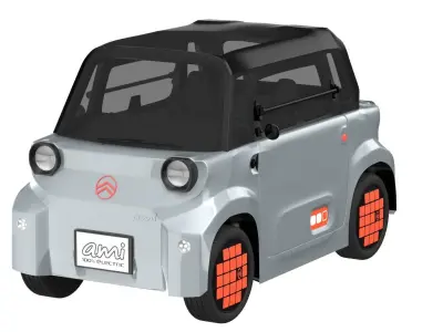 Citroen Ami 2025 3D model