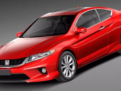 Honda Accord Coupe 2013 3D model