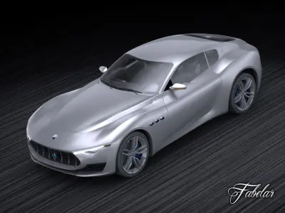 Maserati Alfieri 3D model