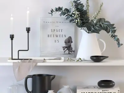 Decorative set 02 3D model