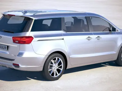 Kia Sedona 2019 3D model